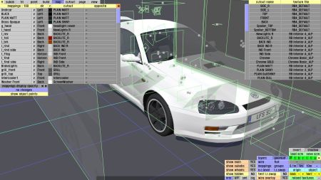 Lfs Editor Modeller Texture Mapping Mode Lfs Manual