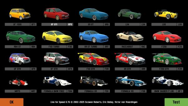 Cars - LFS Manual