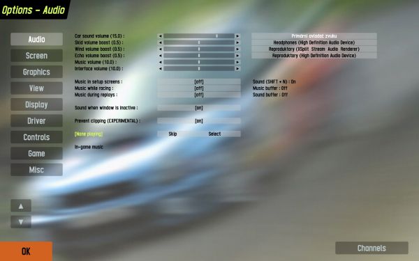 Category:Options - LFS Manual