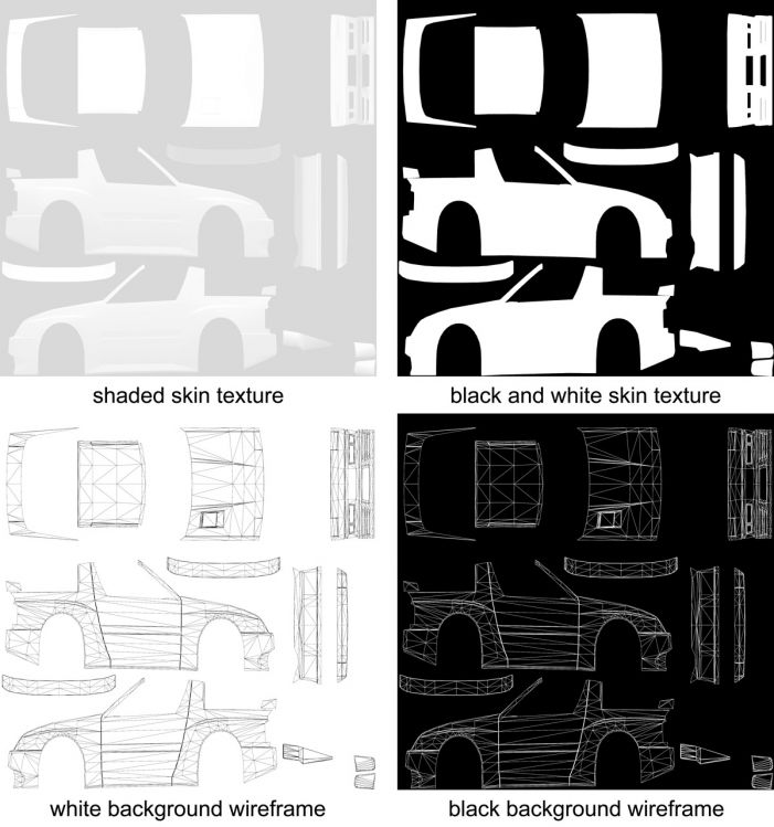 LFS Editor/Guides/Car Skin Texture - LFS Manual